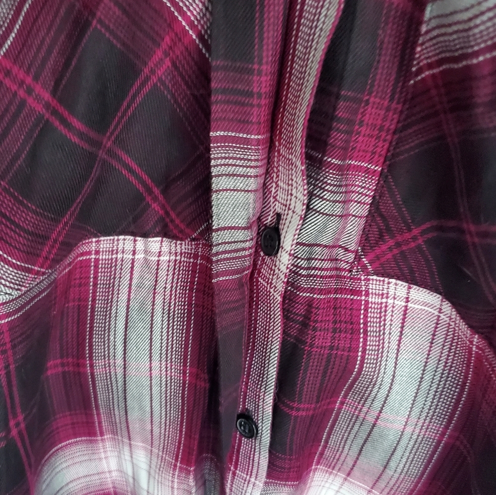 Express Studded Plaid Button Down - Picture 11 of 15